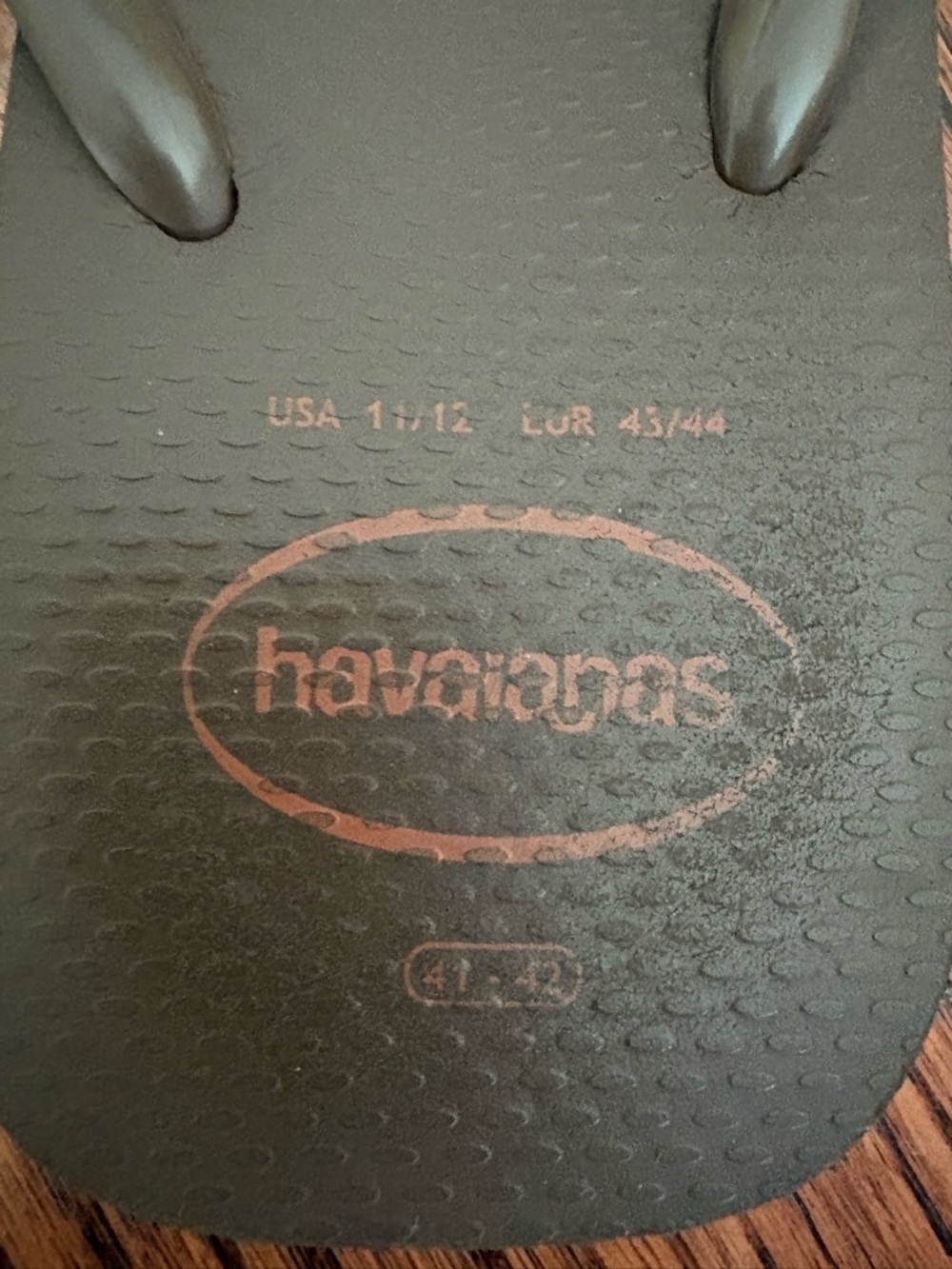 Havaianas Slim Square Flip Flops in Brown - Picture 3 of 5